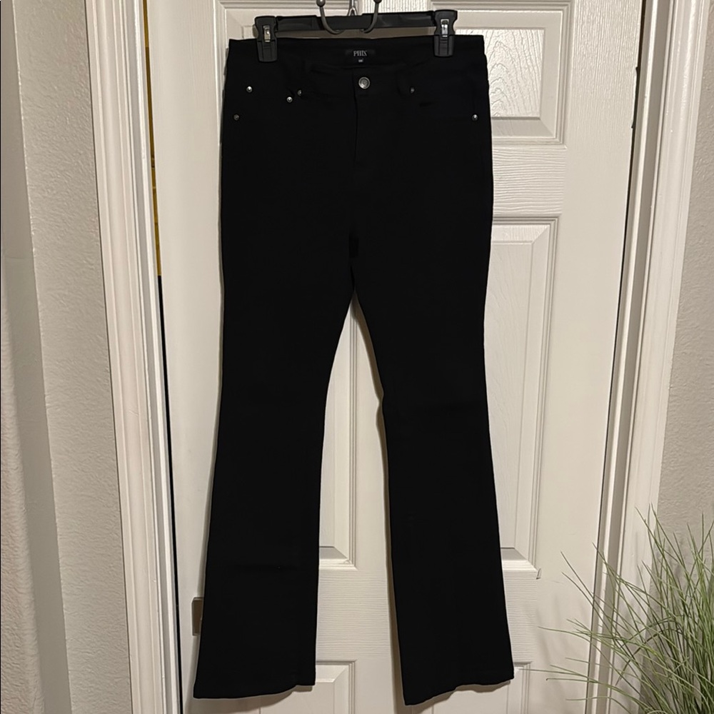 Men's Black Flare Jeans - PHIXClothing - Size 30
